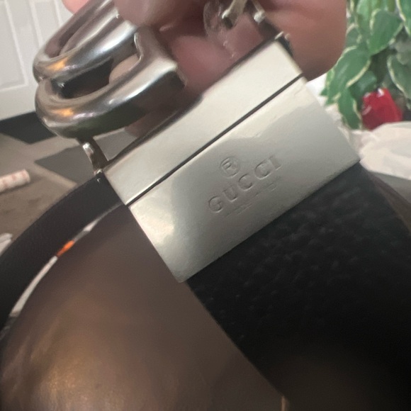 Gucci Maramount silver buckle reversible belt - Picture 7 of 13